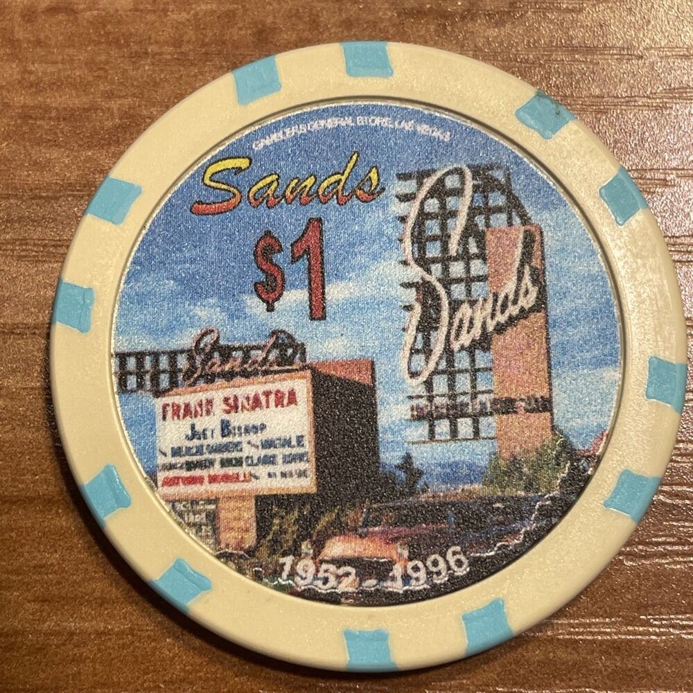 Sands - Lot of *4* Commerative Casino Chips - Las Vegas, Nevada - Picture 5 of 6